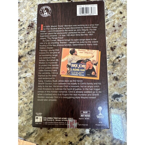 Vintage John Wayve VHS tapes Lot Of 5 Collector - Picture 9 of 11